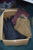 *Large Box of Mixed Clothing (some damaged)