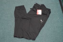 *Puma Black Joggers Size: XL