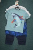 *Two Kid's Headquarters 4pc T-Shirt & Shorts Sets