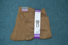 *Jachs Body Fit Men's Chinos Size: 40x30