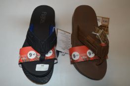 *Two Pairs of Flojos Gent's Flipflops Size: 6