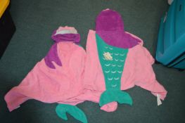 *Two Kids Character Hooded Towels