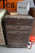Period Pine Six Drawer Chest