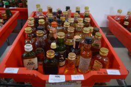 45+ Vintage Whisky Miniatures
