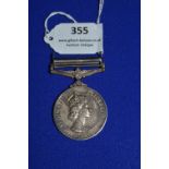 Malaya Service Medal East Yorkshire Regiment