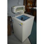 Service Compact Cream Enamel Washer with Handle