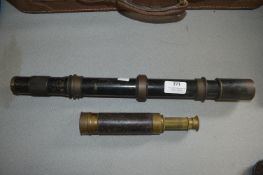 1916 Sightseeing Telescope No.04 by Negretti & Zambra plus Another