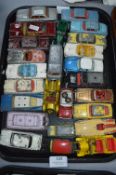 Corgi and Dinky Diecast Cars and Campers