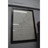 Framed Sketch Map of Winestead 1809-17