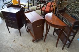 Four Small Pieces of Furniture: Cocktail Cabinet,