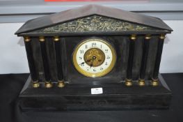 Large Slate Mantel Clock