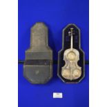 Barnby & Rust Hull EPNS Cello Cruet with Original Case