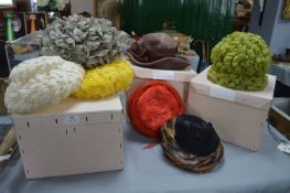 Vintage Ladies Hats and Boxes from Hammond's of Hu