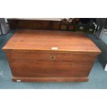 Small Oak Blanket Box