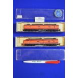 Two Lifelike Train NE7 Loco Units for Southern Pacific