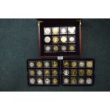 The Millionaires Coin Collection 36pc Cased Coin Set