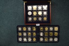 The Millionaires Coin Collection 36pc Cased Coin Set