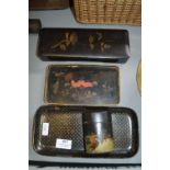 Papier Mache Boxes and Trays