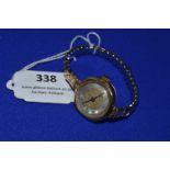 Vintage 9k Gold Ladies Continental Wristwatch ~20g gross Philex in Working Condition