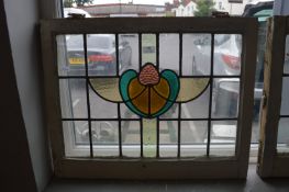 Edwardian Leaded Glass Window