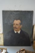 Oil on Canvas Portrait, Austria 1898