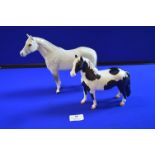 Beswick Dapple Grey Stallion plus Beswick Piebald