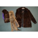 Fur Coat and Two Stoles