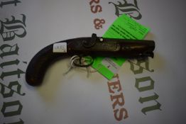Parkerfield & Sons Percussion Pistol (damage to hammer)