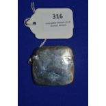 Hallmarked Sterling Silver Vesta Case - Birmingham 1919, ~22g