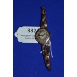 Ladies Vintage 9k Gold Cased Continental Wristwatch ~16.4g gross