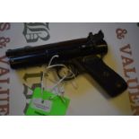 Webley & Scott .22 Air Pistol (This lot has to be collected by a registered firearms dealer)