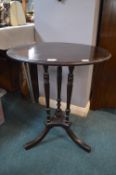 Victorian Oval Wine Table on Tripod Base