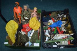 Action Man Figures, Clothing and Accessories