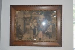 Framed Punch & Judy Show Print by Arthur Elsey 191