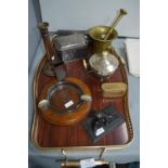 Vintage Metalware, Tea Caddies, etc.