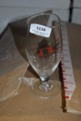 *Box of San Miguel Government Stamped 1/2 Pint Glasses