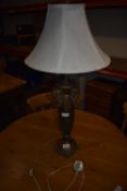 *Gilded Table Lamp with Shade