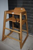 *Child’s Highchair