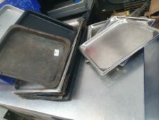* selection of baking trays