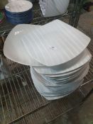 * approx 20 x square plates