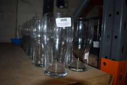 *12 Unbranded Pint Glasses plus Two Others