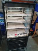 * FPG Iso Form grab and go rear loading chiller - with light and night blind. Tested working - in