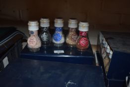 *~60 Jars of Gourmet Salts Including Himalayan, Blue Persian, Black Sea, etc.