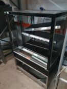 * Cossiga heated grab and go, rear loading - 900w x 750d x 1350h