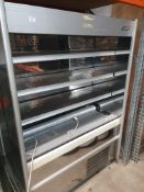 * Williams grab and go chiller with light and night blind - 1250w x 650d x 1750h