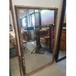 * Vintage mirror with plater frame. 1000w x 1650h