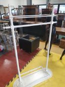 * clothes rail - 110w x 300d x 1800h