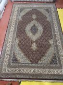 * Indian Mahi rug - in very good condition. 3040w x 1950d