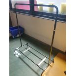 * industrial steel tubular clothes rail