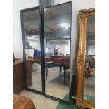 * tall metal frame mirror. 700w x 2300